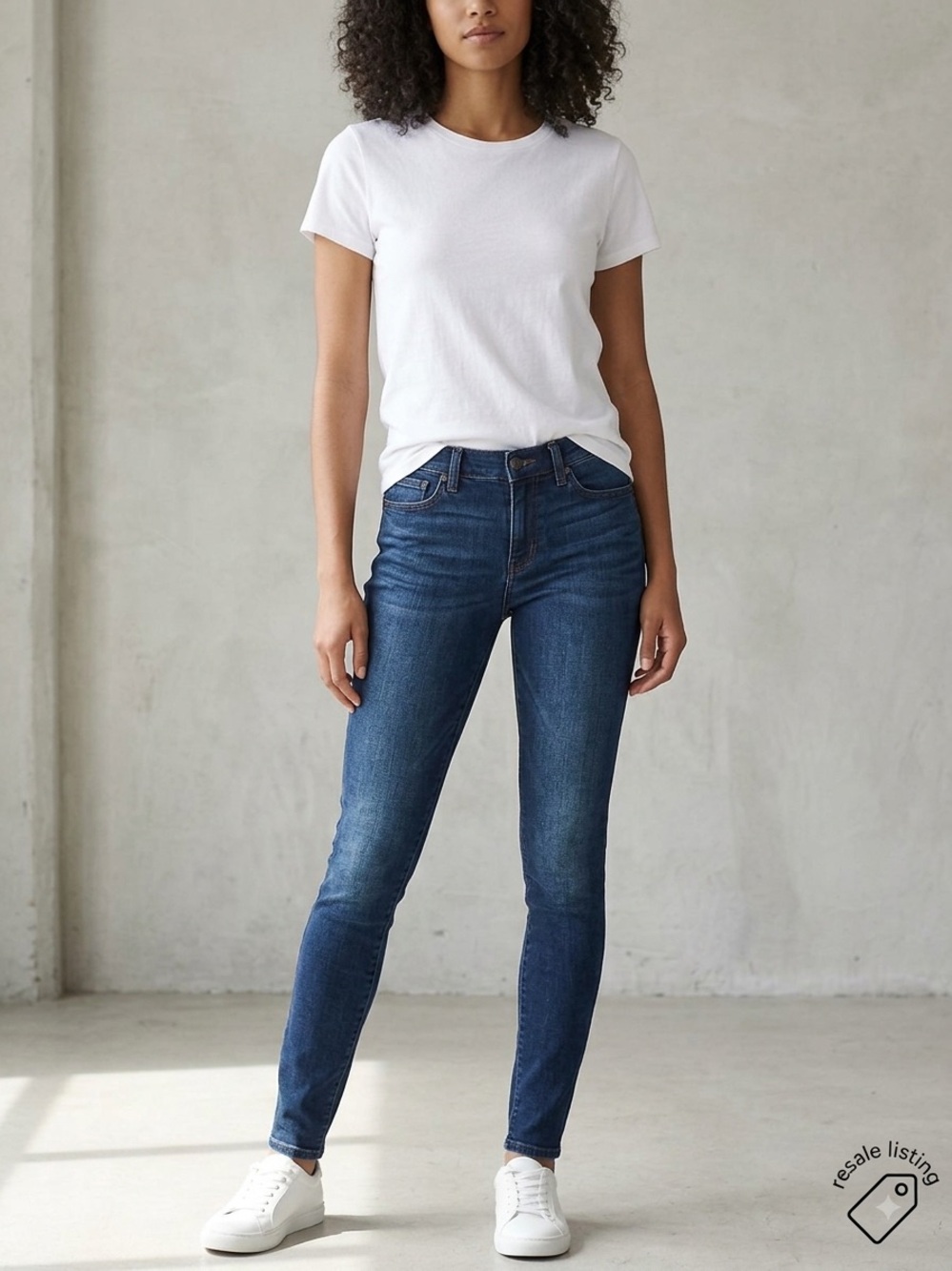 Lucky Brand Ava Legging Jeans Women's Size 4/27 Dark Wash Denim